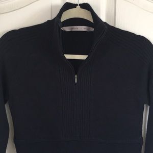 Athleta Navy long sleeve sweater dress